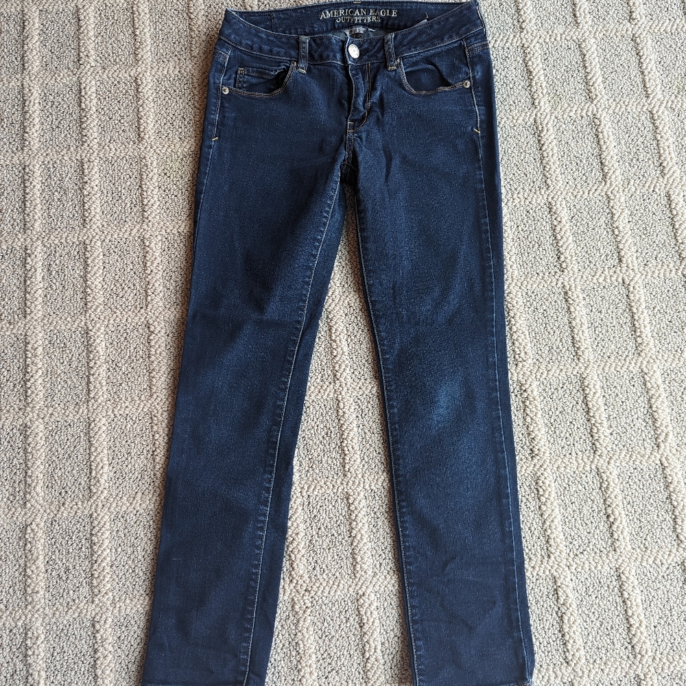 Women's Denim Jeans Size 4 Skinny American Eagle